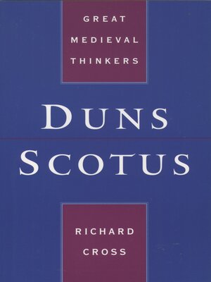 cover image of Duns Scotus